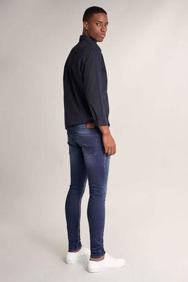 CLASH SKINNY FIT EN DENIM AZUL OSCURO