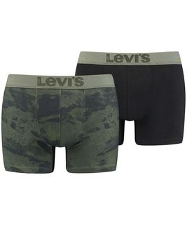 BOXER LEVIS MEN OCEAN CAMO AOP BOXER BRIEF 2P KHAKI