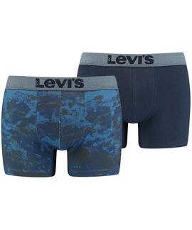 BOXER LEVIS MEN OCEAN CAMO AOP BOXER BRIEF 2P BLUE