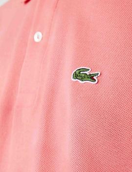 POLO LACOSTE SLIM FIT F9C SALMÓN