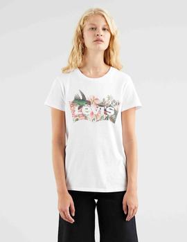 CAMISETA LEVI’S® THE PERFECT TEE HUMMINGBIRD WHITE