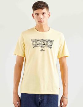 CAMISETA LEVI'S® HOUSEMARK GRAPHIC TEE FISH FILL GOLDEN HAZE