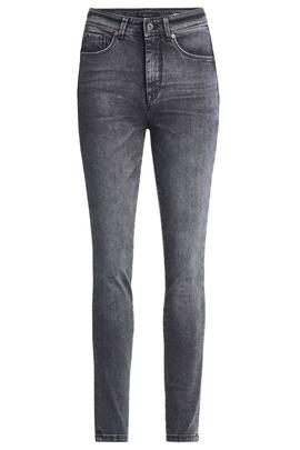 SECRET GLAMOUR SKINNY FIT HIGH RISE EN DENIM GRIS