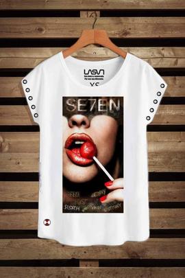 CAMISETA DE MUJER SEVEN GULA BLANCA