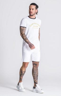 CAMISETA GIANNI KAVANAGH COUTURE CORE BLANCA