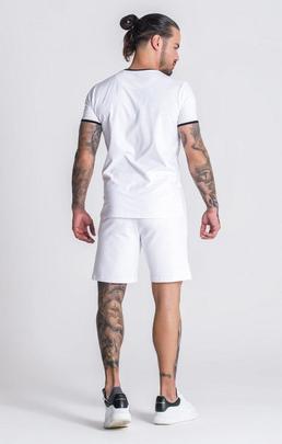 CAMISETA GIANNI KAVANAGH COUTURE CORE BLANCA