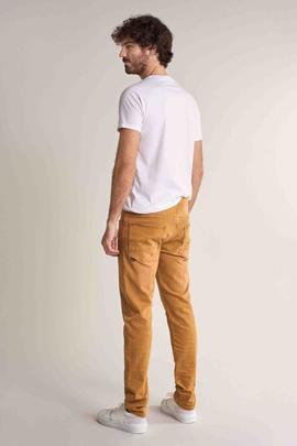 LIMA JOGGER DENIM TAPERED FIT OCRE