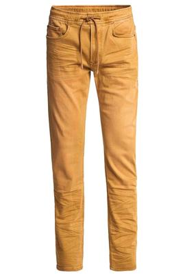 LIMA JOGGER DENIM TAPERED FIT OCRE