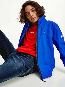 TJM ESSENTIAL CASUAL BOMBER COBALT