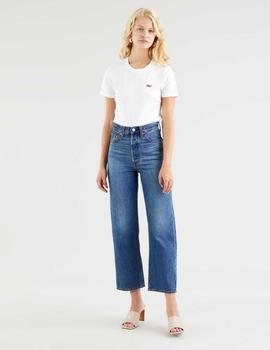 PANTALÓN VAQUERO RIBCAGE STRAIGHT FIT ANKLE NOE FOG