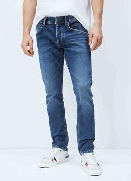 PANTALÓN VAQUERO TRACK REGULAR FIT WH0 GYMDIGO DENIM