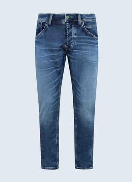 PANTALÓN VAQUERO TRACK REGULAR FIT WH0 GYMDIGO DENIM