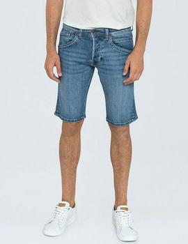 BERMUDA VAQUERA TRACK SHORT REGULAR FIT HH4 POWERFLEX DENIM