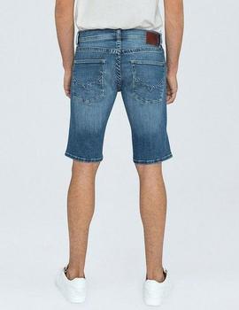 BERMUDA VAQUERA TRACK SHORT REGULAR FIT HH4 POWERFLEX DENIM