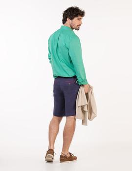 CAMISA GARMENT DYED VERDE AGUA