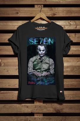 CAMISETA DE HOMBRE SEVEN PEREZA NEGRA