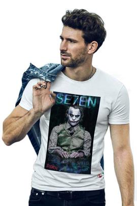 CAMISETA DE HOMBRE SEVEN PEREZA BLANCA