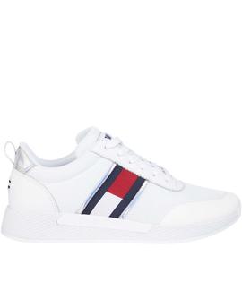 TECHNICAL FLEXI SNEAKER WHITE