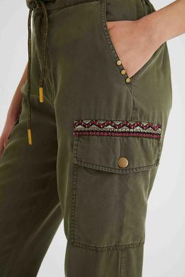 PANT_TRIBECA MILITARY GREEN