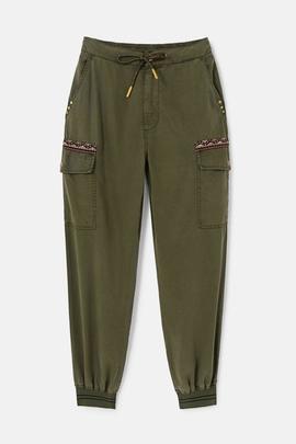 PANT_TRIBECA MILITARY GREEN