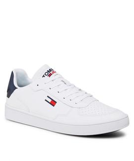 TOMMY JEANS ESSENTIAL CUPSOLE WHITE