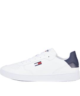 TOMMY JEANS ESSENTIAL CUPSOLE WHITE