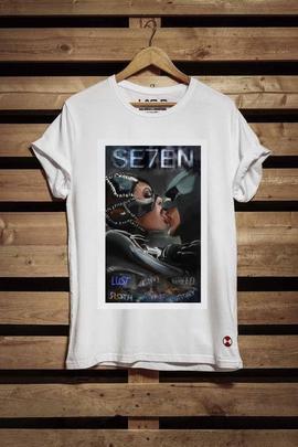 CAMISETA DE HOMBRE SEVEN LUJURIA BLANCA