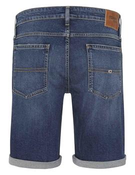 BERMUDA VAQUERA RONNIE SHORT REGULAR FIT EN DENIM AZUL