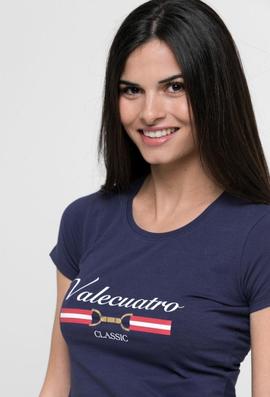 CAMISETA M VALECUATRO AZUL MARINO