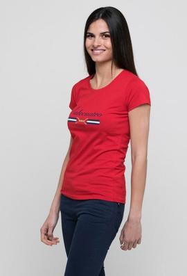 CAMISETA M VALECUATRO ROJA