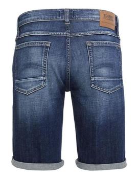 BERMUDA VAQURERA RONNIE SHORT REGULAR FIT EN DENIM AZUL