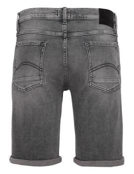 BERMUDA VAQUERA RONNIE SHORT REGULAR FIT EN DENIM GRIS