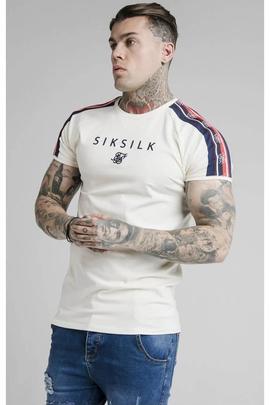 RAGLAN RETRO TAPE GYM TEE OFF WHITE