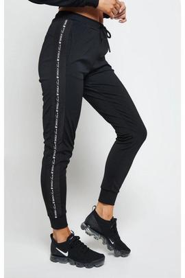 FUSION TRACK PANTS JET BLACK