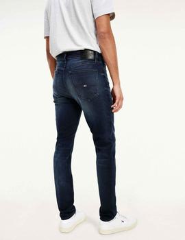 SIMON SKINNY FIT COBBS CORNEL BL BK STR