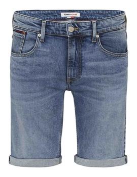 BERMUDA VAQUERA RONNIE SHORT REGULAR FIT EN DENIM AZUL