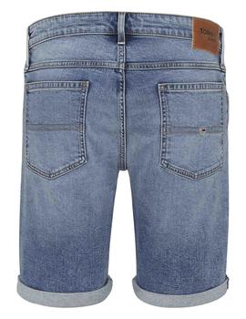 BERMUDA VAQUERA RONNIE SHORT REGULAR FIT EN DENIM AZUL