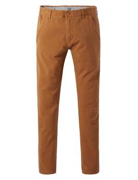 ALPHA KHAKI 360º FLEX SLIM TAPERED DARK GINGER