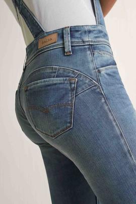 PETO PUSH UP WONDER CAPRI EN DENIM AZUL