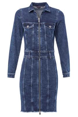 VESTIDO WONDER PUSH UP EN DENIM AZUL