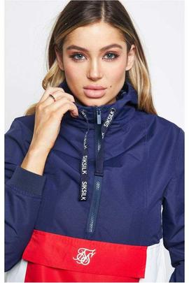 OVERHEAD WINDBREAKER NAVY, RED, WHITE