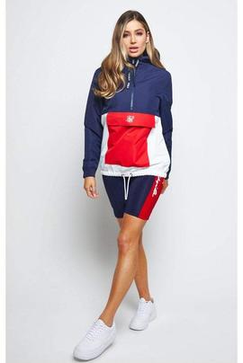 OVERHEAD WINDBREAKER NAVY, RED, WHITE