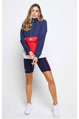 OVERHEAD WINDBREAKER NAVY, RED, WHITE