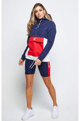 OVERHEAD WINDBREAKER NAVY, RED, WHITE