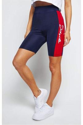 RETRO SPORTS CYCLE SHORTS NAVY