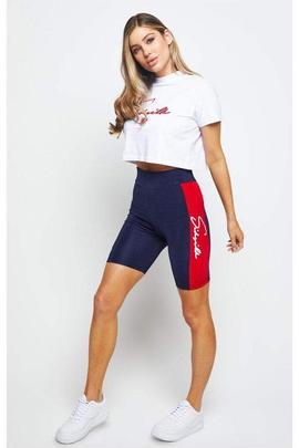 RETRO SPORTS CYCLE SHORTS NAVY