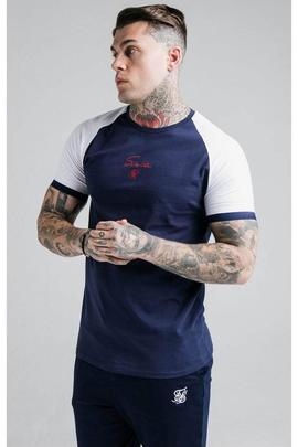 RAGLAN TECH TEE NAVY