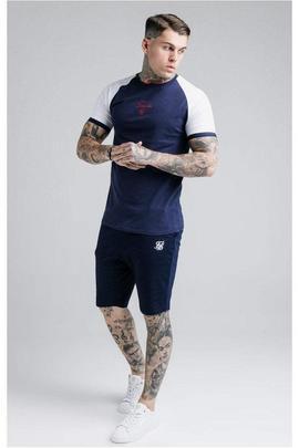 RAGLAN TECH TEE NAVY