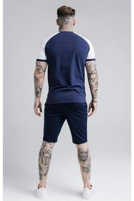 RAGLAN TECH TEE NAVY