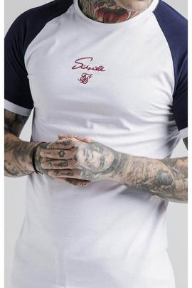 RAGLAN TECH TEE WHITE